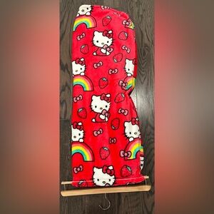 Hello Kitty Red throw NWT